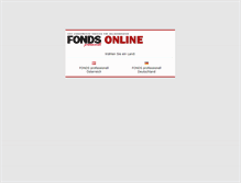 Tablet Screenshot of fondsprofessionell.com